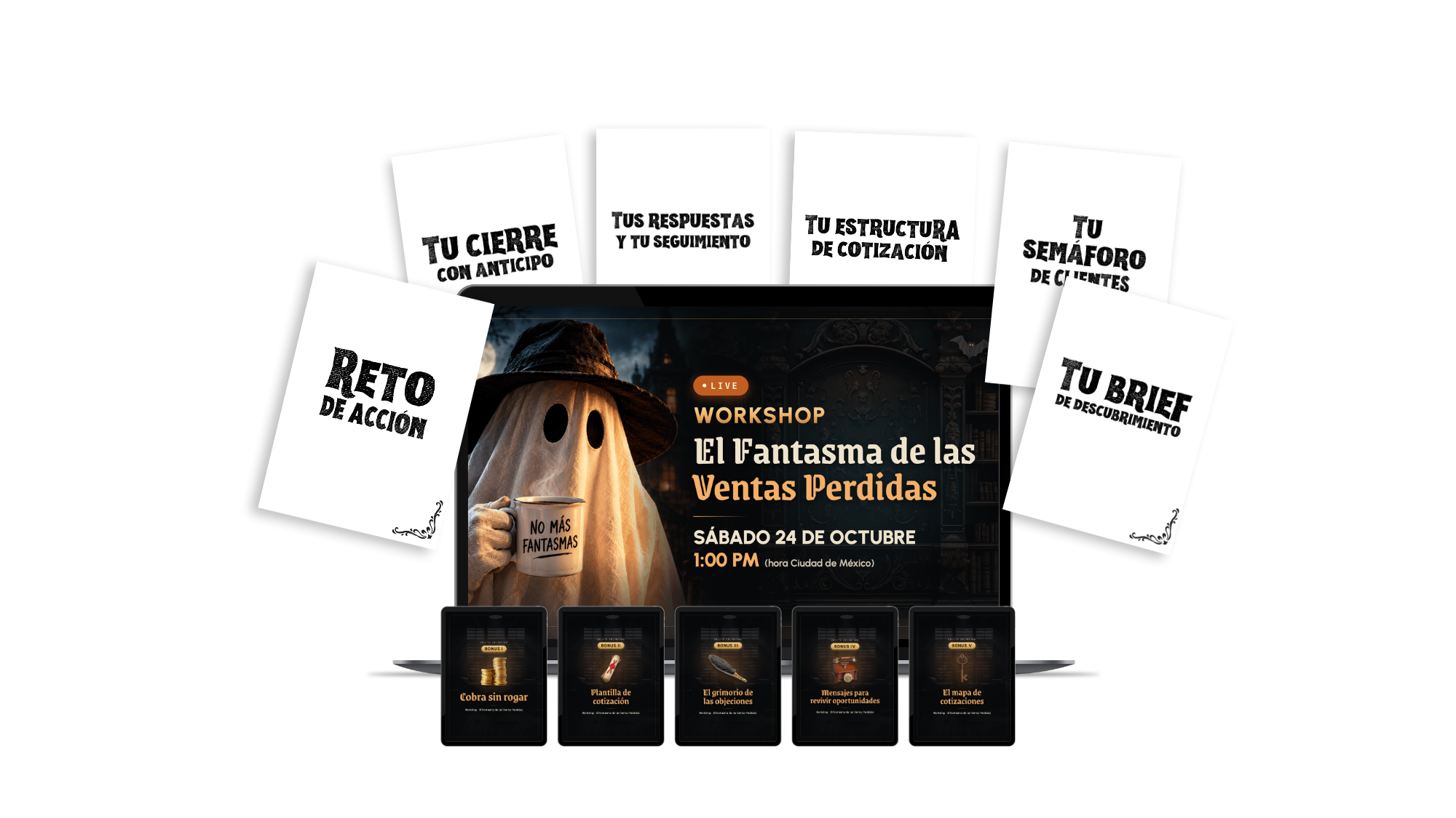 Todo lo que te llevas: workshop, 6 herramientas y 5 bonus